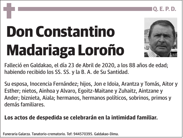 Constantino Madariaga Loroño