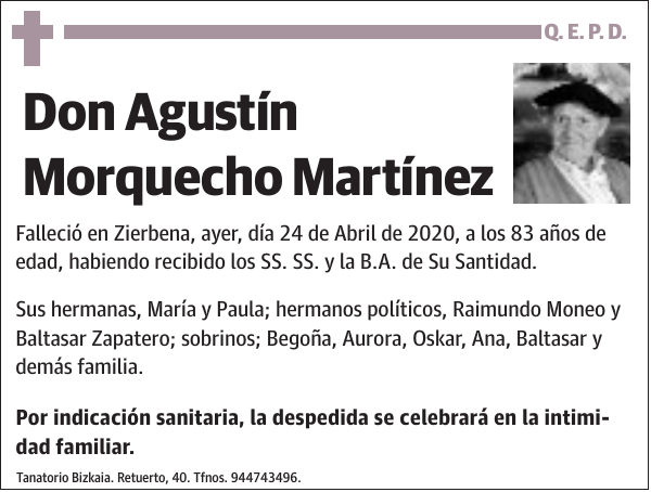 Agustín Morquecho Martínez