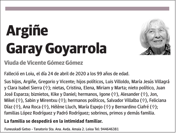 Argiñe Garay Goyarrola