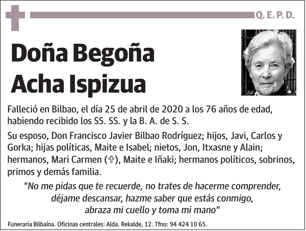 Begoña Acha Ispizua