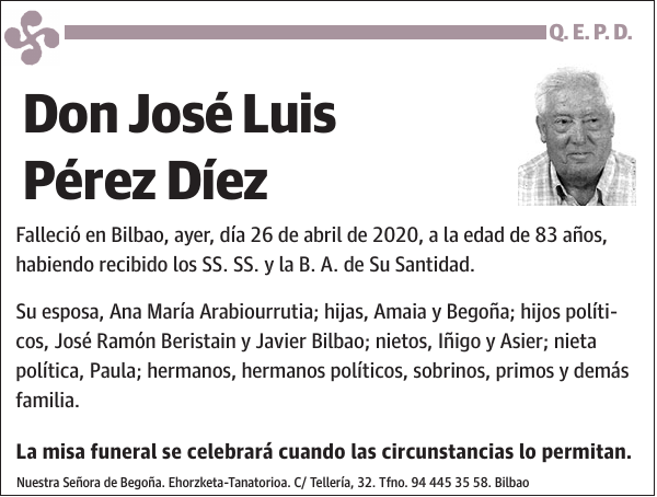 José Luis Pérez Díez