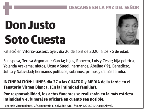 Justo Soto Cuesta