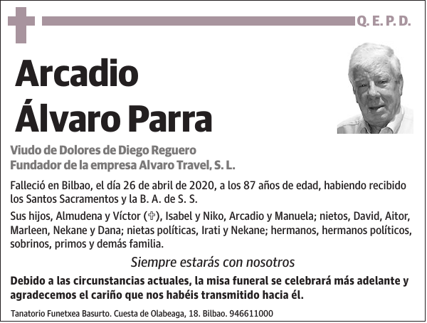 Arcadio Álvaro Parra