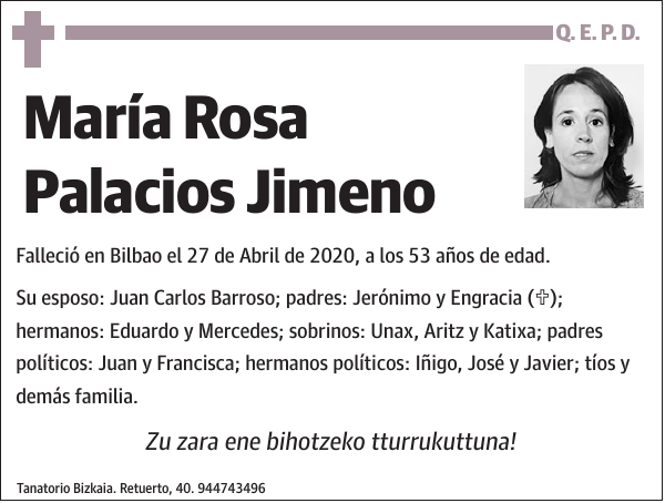 María Rosa Palacios Jimeno