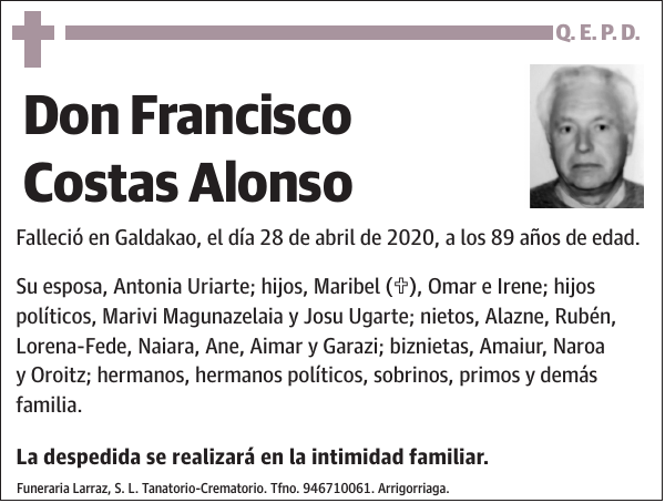 Francisco Costas Alonso