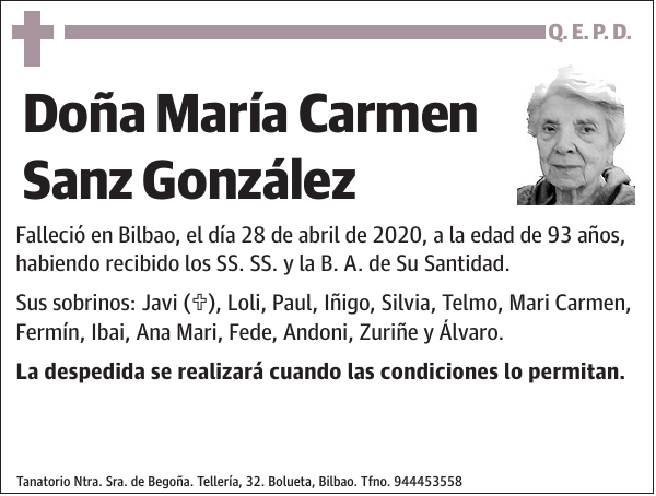 María Carmen Sanz González