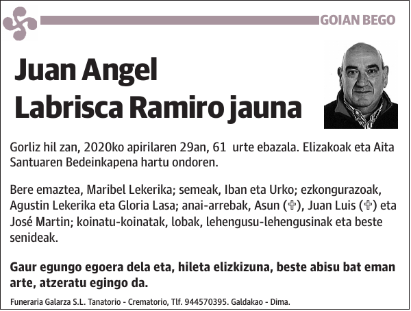 Juan Angel Labrisca Ramiro