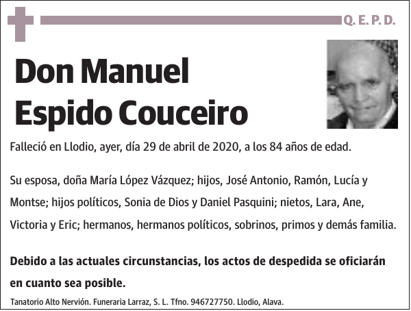 Manuel Espido Couceiro