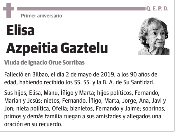 Elisa Azpeitia Gaztelu