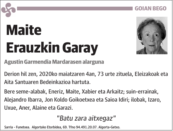 Maite Erauzkin Garay