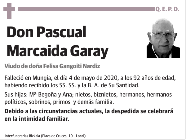 Pascual Marcaida Garay