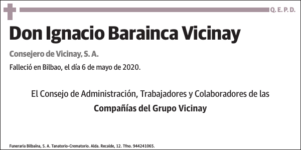 Ignacio Barainca Vicinay