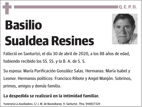 Basilio Sualdea Resines