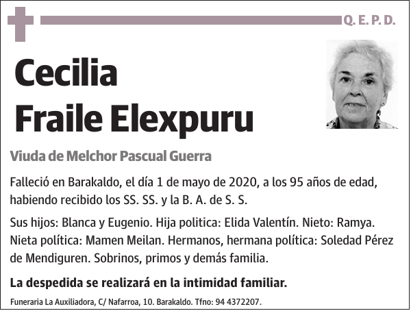 Cecilia Fraile Elexpuru