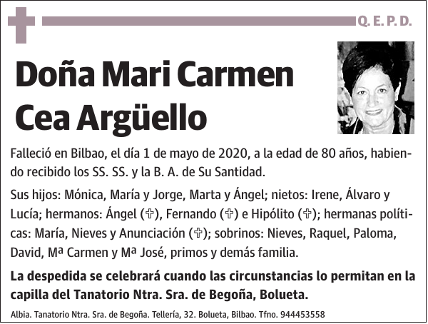 Mari Carmen Cea Argüello