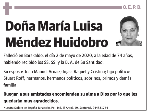 María Luisa Méndez Huidobro