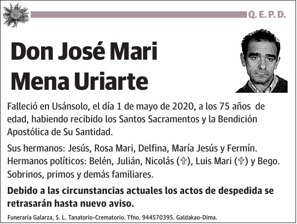 José Mari Mena Uriarte