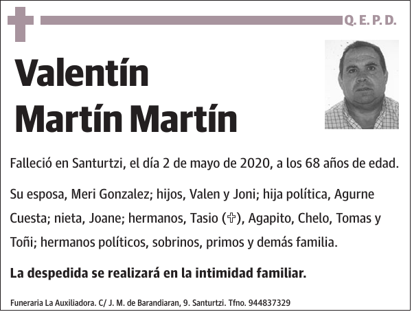 Valentín Martín Martín