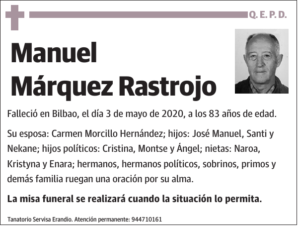 Manuel Márquez Rastrojo