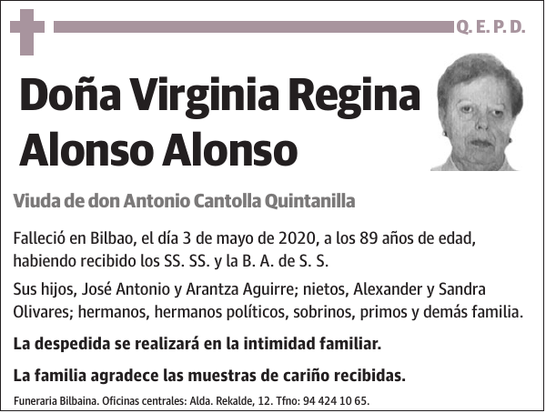 Virginia Regina Alonso Alonso