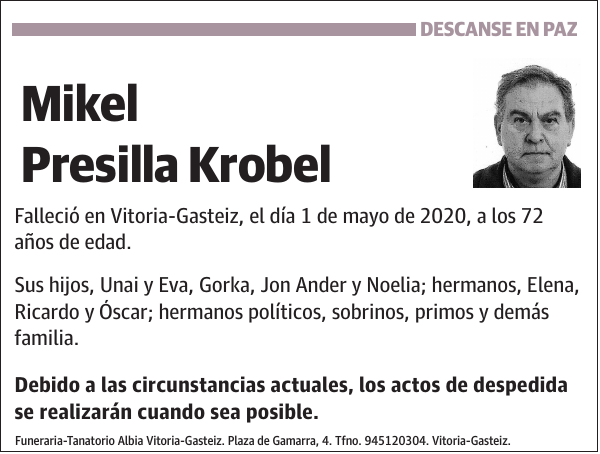 Mikel Presilla Krobel