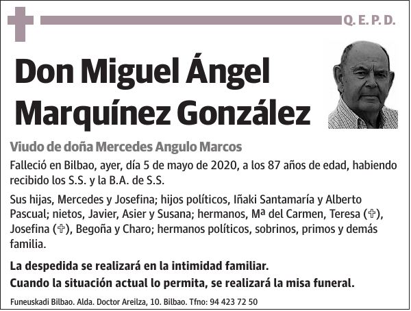 Miguel Ángel Marquínez González