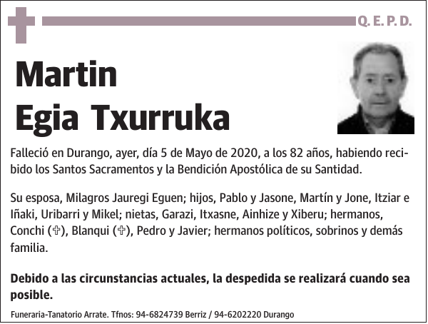 Martin Egia Txurruka