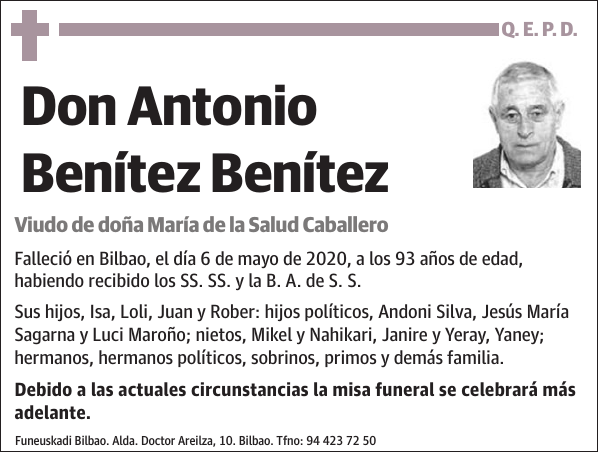 Antonio Benítez Benítez