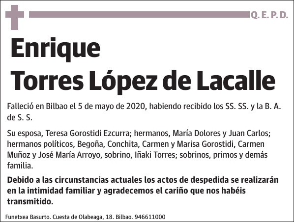 Enrique Torres López de Lacalle