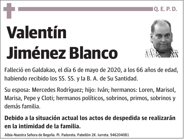 Valentín Jiménez Blanco