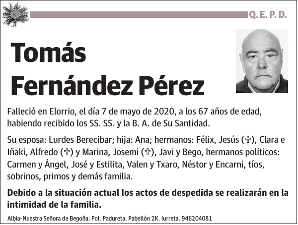 Tomás Fernández Pérez