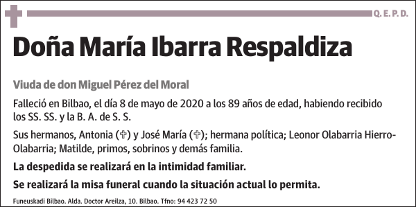 María Ibarra Respaldiza