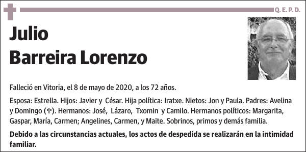 Julio Barreira Lorenzo