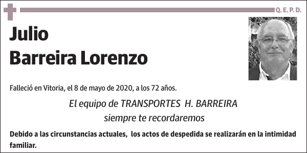 Julio Barreira Lorenzo