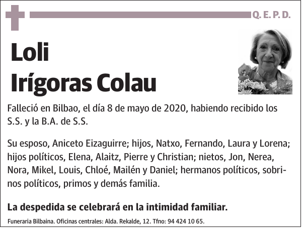 Loli Irígoras Colau