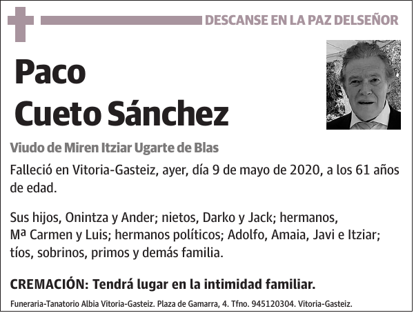 Paco Cueto Sánchez