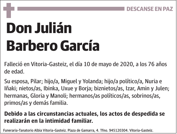 Julián Barbero García