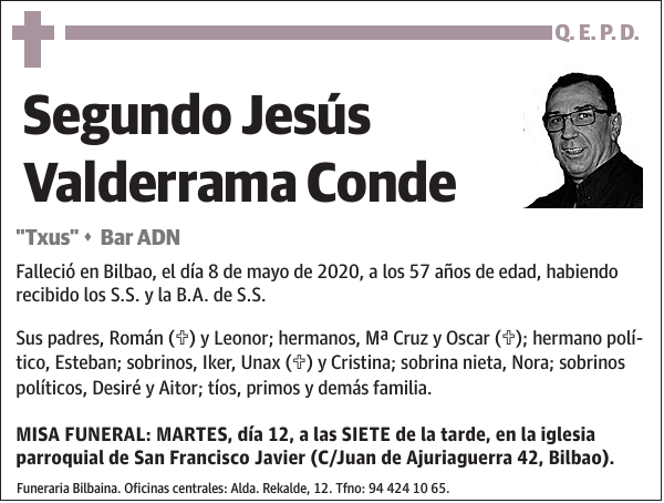 Segundo Jesús Valderrama Conde