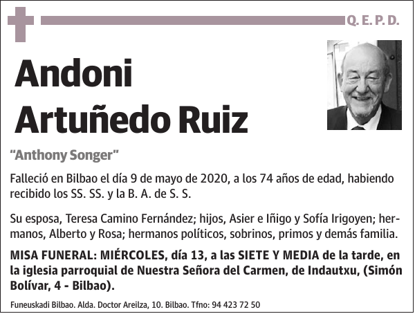 Andoni Artuñedo Ruiz