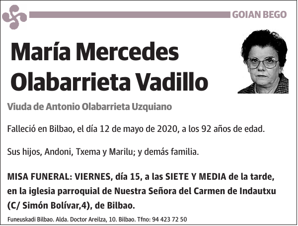 María Mercedes Olabarrieta Vadillo