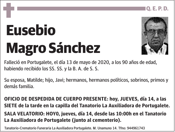 Eusebio Magro Sánchez