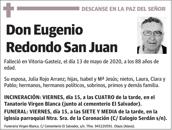 Eugenio Redondo San Juan