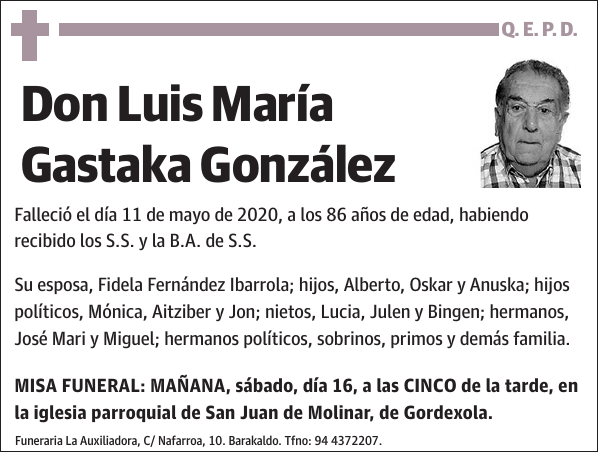 Luis María Gastaka González