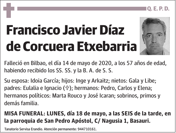 Francisco Javier Díaz de Corcuera Etxebarria