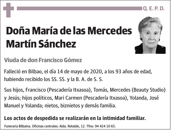 María de las Mercedes Martín Sánchez