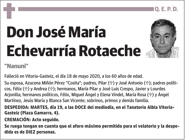 José María Echevarría Rotaeche