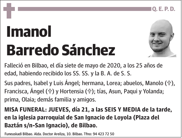 Imanol Barredo Sánchez