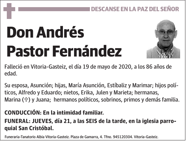 Andrés Pastor Fernández