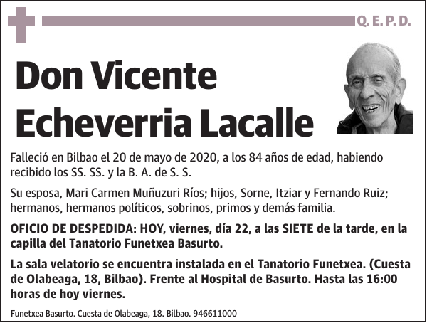 Vicente Echeverria Lacalle