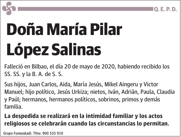 María Pilar López Salinas